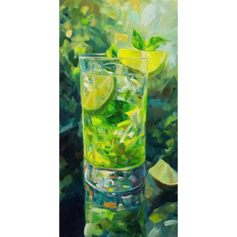 Leinwandbild Essen & Trinken 20/40 cm