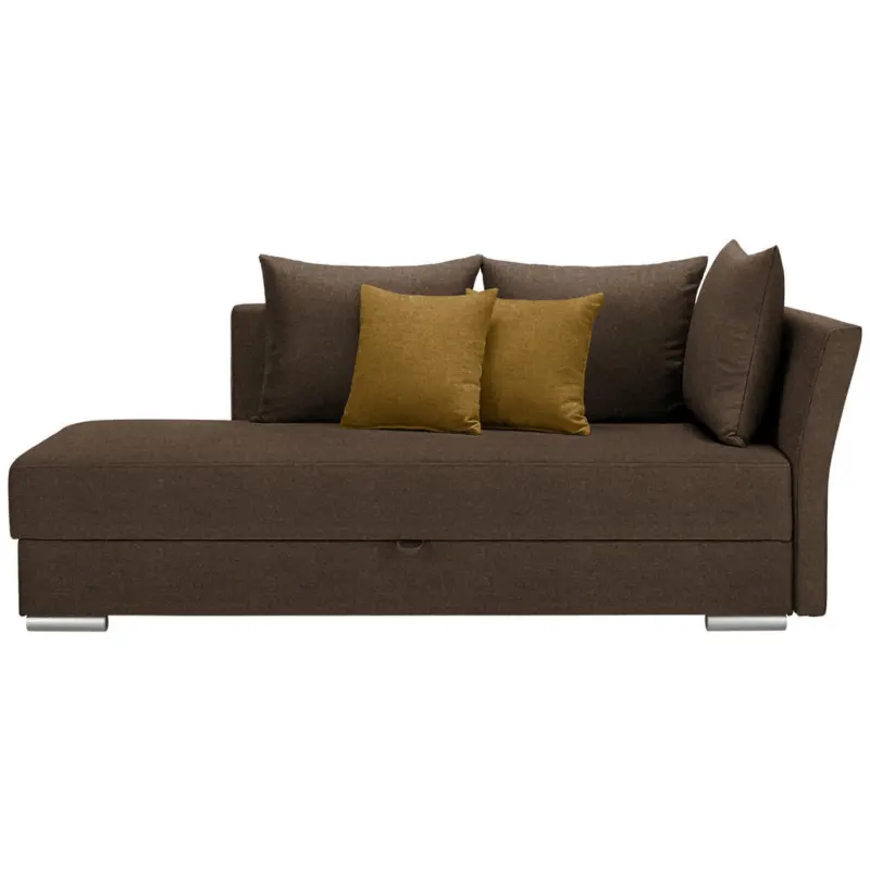 Liege in Webstoff Dunkelbraun