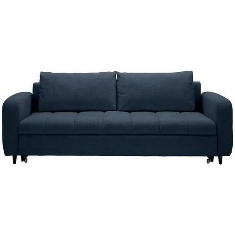 Schlafsofa in Flachgewebe Dunkelblau