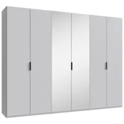 Faltt&uuml;renschrank in Wei&szlig;