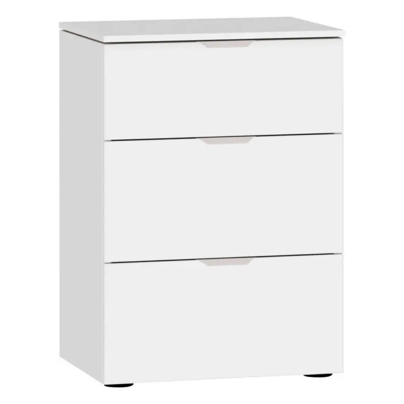 Nachtk&auml;stchen 45/65/43 cm in Wei&szlig;