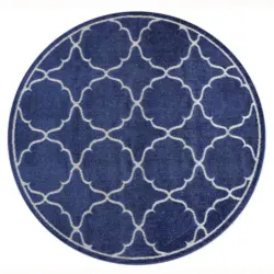 Outdoorteppich 150 cm Berlin Blau