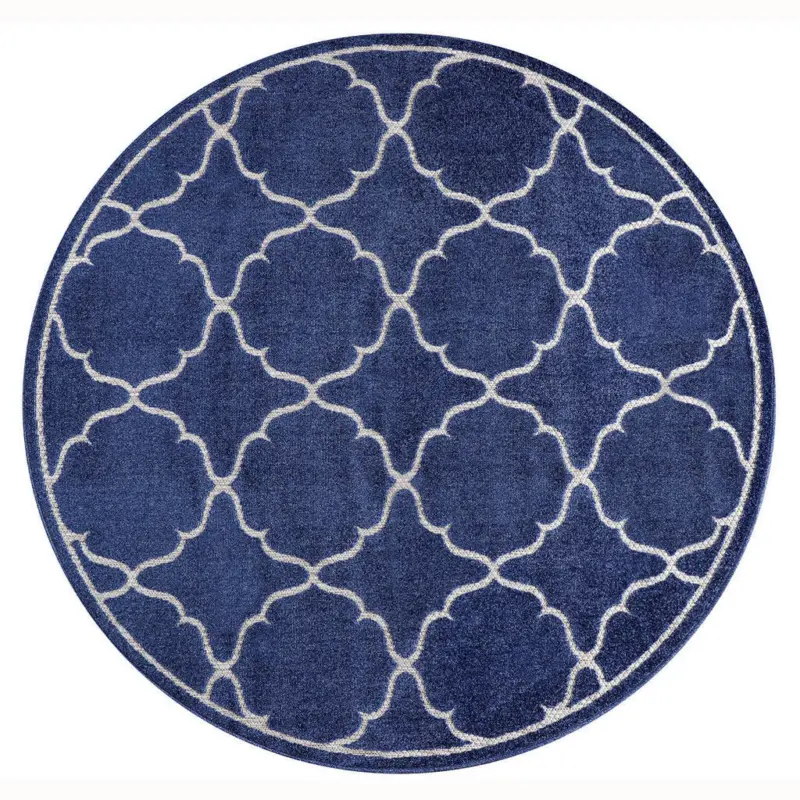 Outdoorteppich 150 cm Berlin Blau