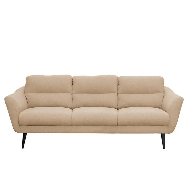 3-Sitzer-Sofa Tromso in Webstoff Beige Skandinavisch, Modern, Landhaus