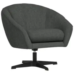 Sessel in Chenille Anthrazit