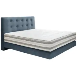 Boxspringbett 160/200 cm in Blau