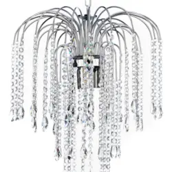 Kristall-H&auml;ngeleuchte 40/110/40 cm