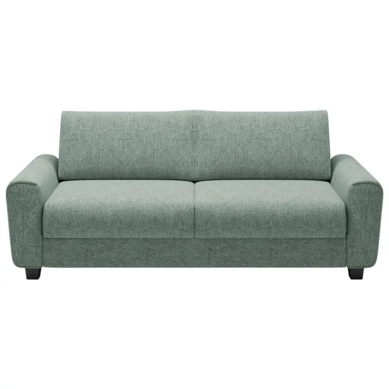 Schlafsofa Capri in Webstoff Gr&uuml;n