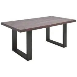 Esstisch in Holz, Metall 220/100/77 cm