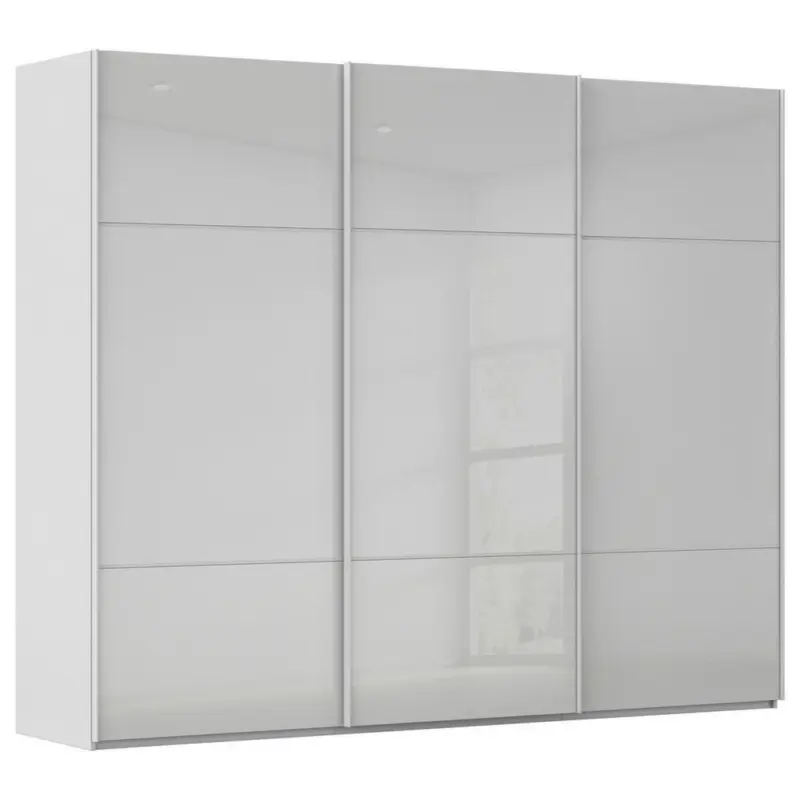 Schwebet&uuml;renschrank in Grau