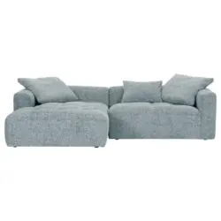 Ecksofa in Mintgr&uuml;n 170/276 cm