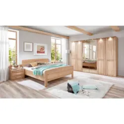 Schlafzimmer 180/200 cm in Eichefarben