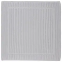 Badematte Silberfarben 50/60 cm