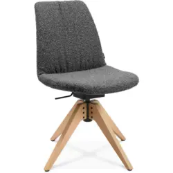 Stuhl Beinauswahl, Stoffauswahl, Sitzfl&auml;che 360&deg; drehbar Flachgewebe