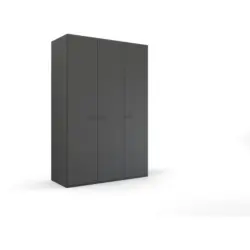 Dreht&uuml;renschrank in Graphitfarben