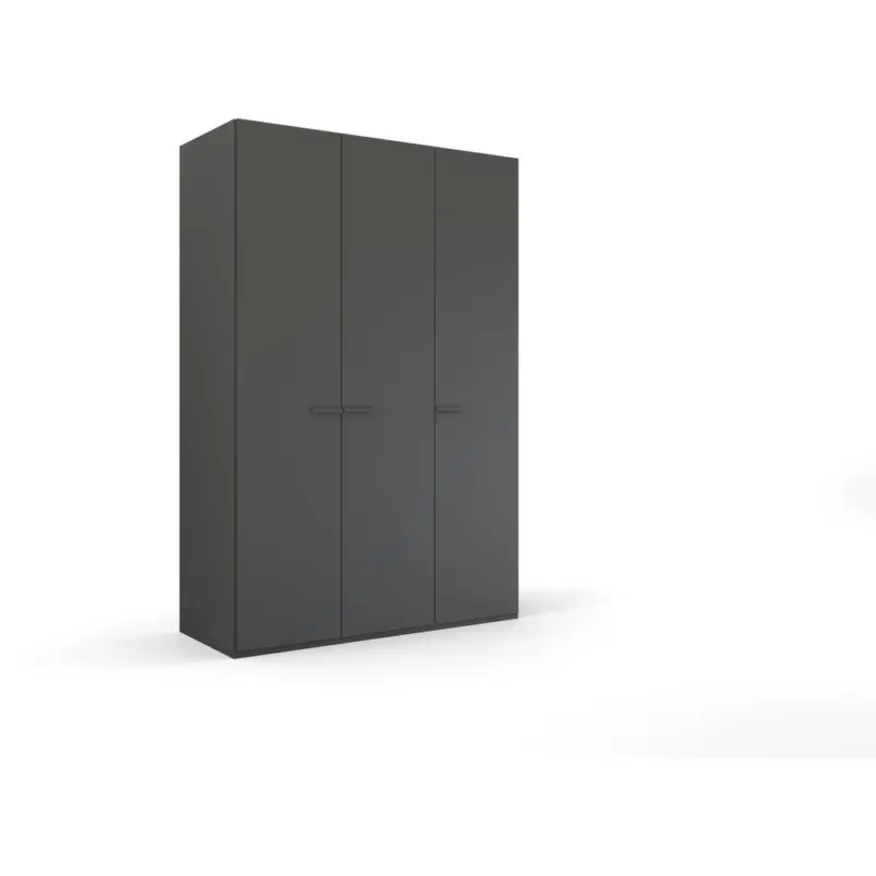 Dreht&uuml;renschrank in Graphitfarben
