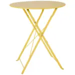 XXXLutz Lauterach - Ihr M&ouml;belhaus bei Bregenz Gartentisch Metall Gelb rund