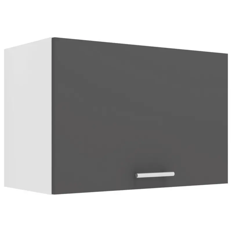 K&uuml;chenoberschrank 60/40/31 cm in Anthrazit, Wei&szlig;