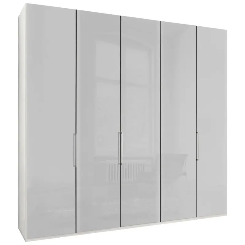 Faltt&uuml;renschrank in Wei&szlig;