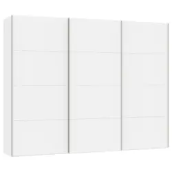 Schwebet&uuml;renschrank in Wei&szlig;