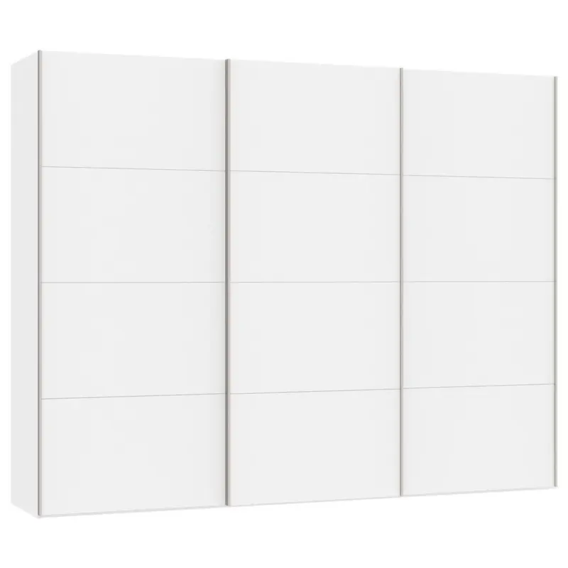 Schwebet&uuml;renschrank in Wei&szlig;