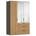 XXXLutz Lauterach - Ihr M&ouml;belhaus bei Bregenz Kleiderschrank in Graphitfarben, Eichefarben