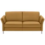 XXXLutz Lauterach - Ihr M&ouml;belhaus bei Bregenz 3-Sitzer-Sofa Latina in Echtleder Senfgelb