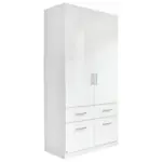 XXXLutz Lauterach - Ihr M&ouml;belhaus bei Bregenz Dreht&uuml;renschrank in Wei&szlig;, Wei&szlig; Hochglanz