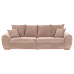 Bigsofa in Cord Altrosa