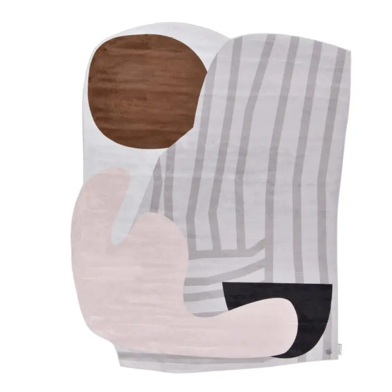 Webteppich 134/175 cm Shapes - Seven Multicolor