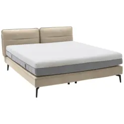 Boxspringbett 180/200 cm in Beige