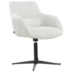 Armlehnstuhl Stoffauswahl, Sitzfl&auml;che 360&deg; drehbar Webstoff