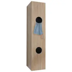 W&auml;scheschrank 40/185/40 cm in Eichefarben