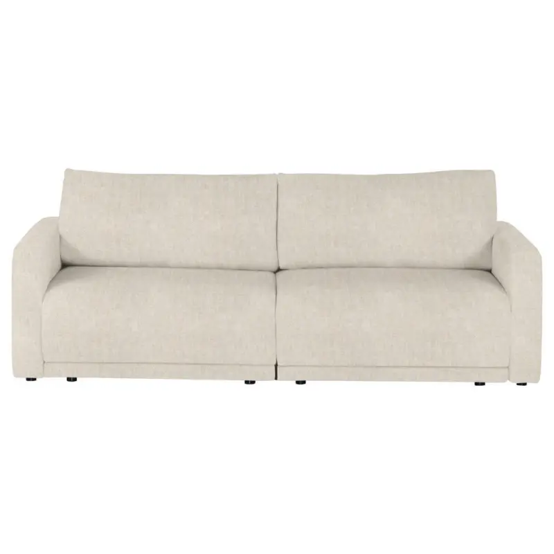 2,5-Sitzer in Velours Beige