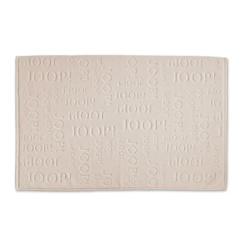 Badteppich Sandfarben, Beige 45/65 cm