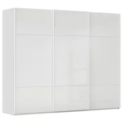 Schwebet&uuml;renschrank in Wei&szlig;