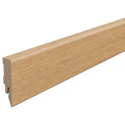 Sockelleiste Eiche braun Braun