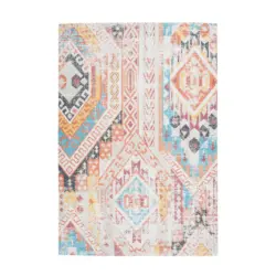 Flachwebeteppich 80/150 cm Indiana 200 Multi / Orange Multicolor, Orange