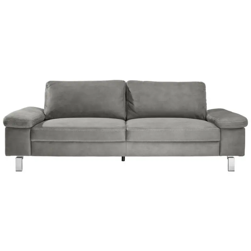 3-Sitzer-Sofa in Mikrofaser Grau