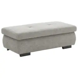 Hocker in Textil Alufarben