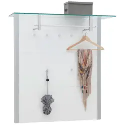 Garderobenpaneel in 112/117/33 cm