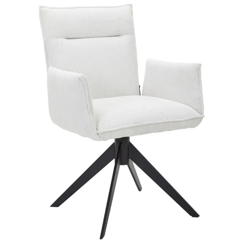 Armlehnstuhl Stoffauswahl, Typenauswahl, Sitzfl&auml;che 360&deg; drehbar, automatische R&uuml;ckholfunktion Cord