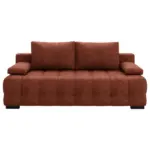 XXXLutz Lauterach - Ihr M&ouml;belhaus bei Bregenz Schlafsofa in Velours Rostfarben