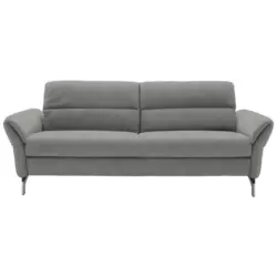 2,5-Sitzer in Flachgewebe Hellgrau