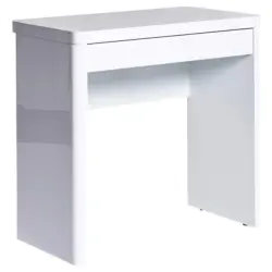 Schreibtisch 79/44/76 cm in Wei&szlig;