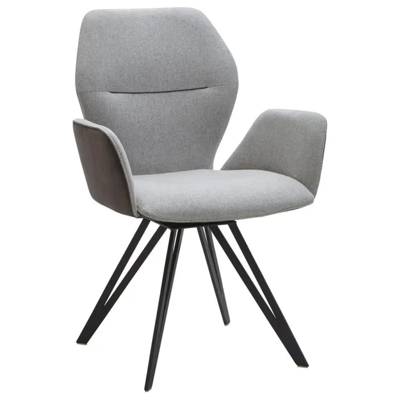 Armlehnstuhl Stoffauswahl, Typenauswahl, Sitzfl&auml;che 180&deg; drehbar, automatische R&uuml;ckholfunktion Webstoff, Mikrofaser