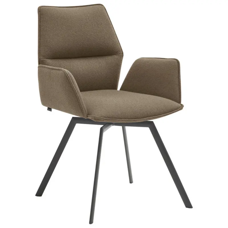 Armlehnstuhl Lederauswahl, Stoffauswahl, Gestellauswahl