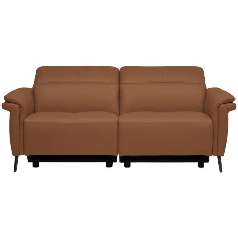 3-Sitzer-Sofa in Echtleder Cognac