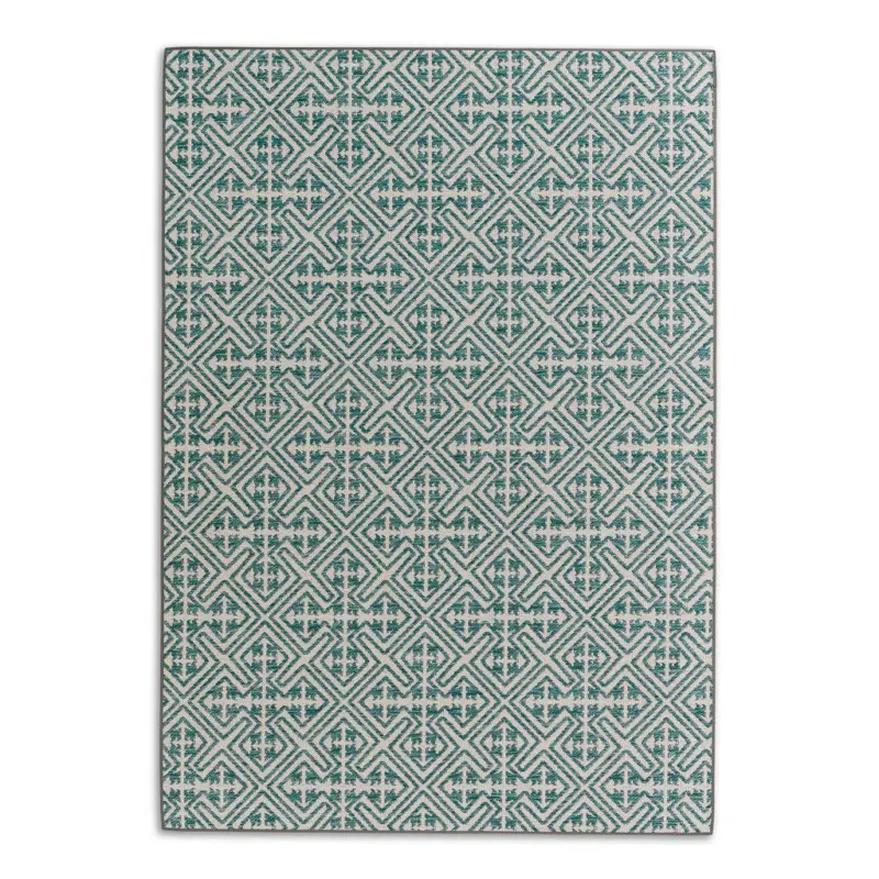 Outdoorteppich 140/200 cm Parkland T&uuml;rkis, Beige