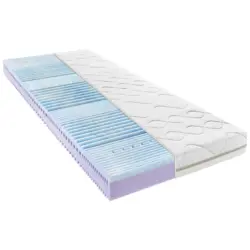 Jugendmatratze 80/200 cm, H&ouml;he ca.: 16 cm, H1 + H2 = weich + mittel, 7-Zonen